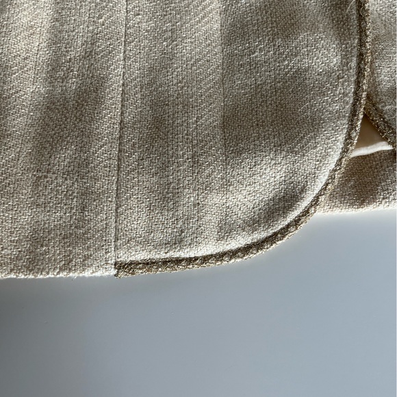 NWOT Ralph Lauren Black Label Gold Linen Blazer Suit Jacket - Picture 10 of 13